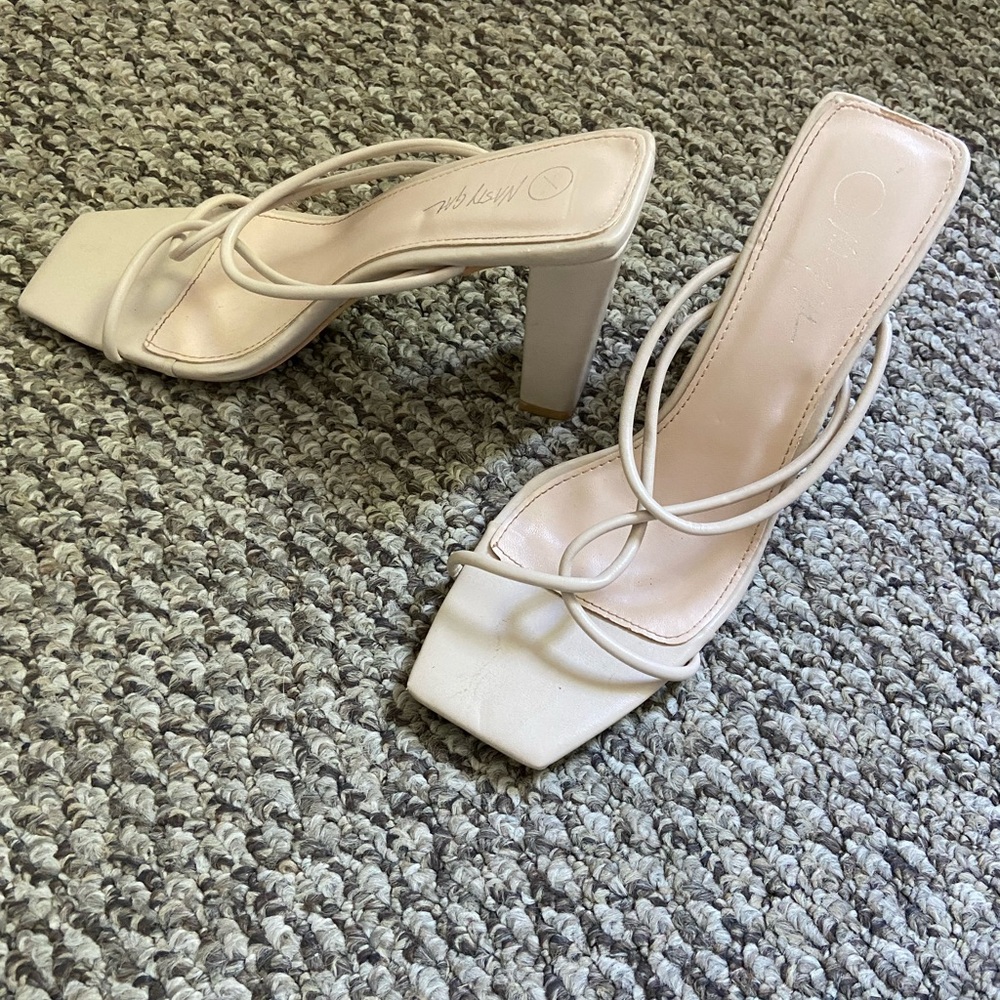 Nude heels
